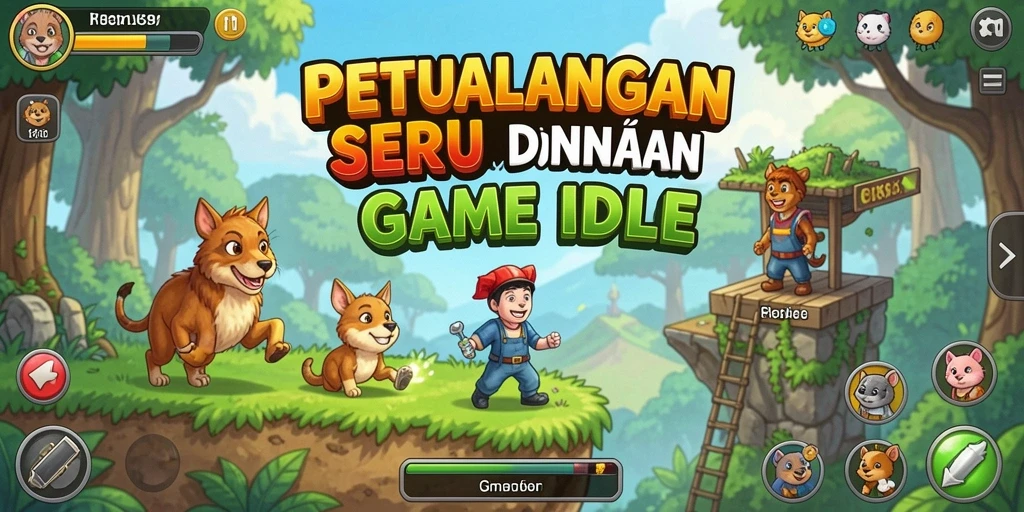 Screenshot gameplay 2739 menampilkan petualangan seru di dunia Idle.