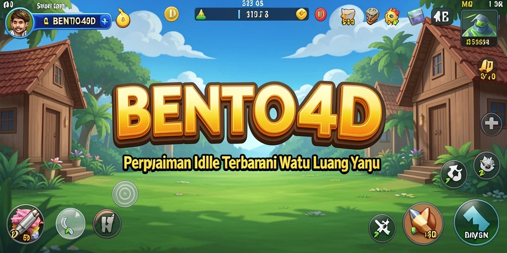 Tampilan gameplay BENTO4D yang menawan dan menghibur.