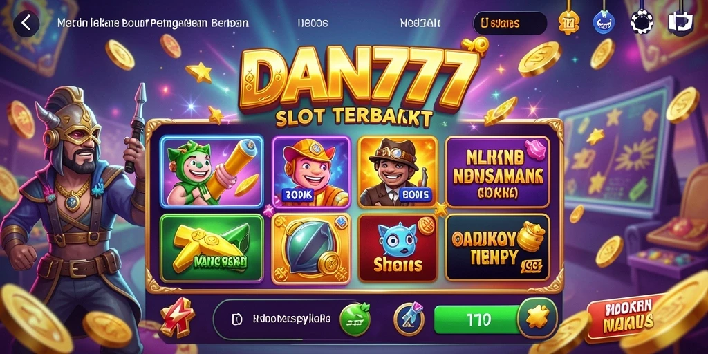 Gameplay seru dan mengasyikkan dari DAN777 yang melibatkan pemain.