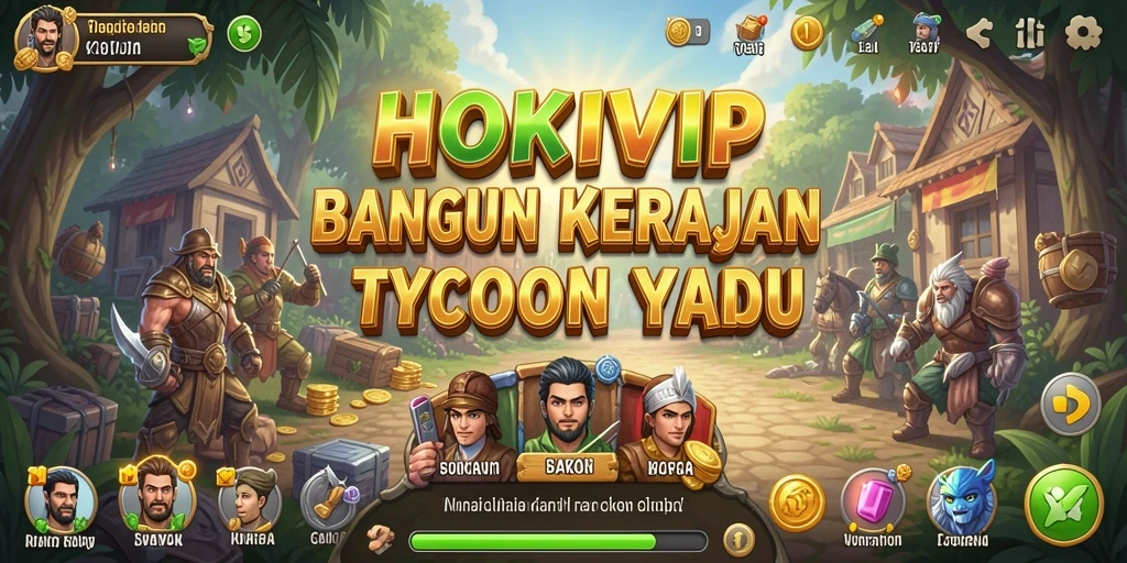 Tampilan gameplay HOKIVIP yang menarik dan menyesuaikan strategi Tycoon.
