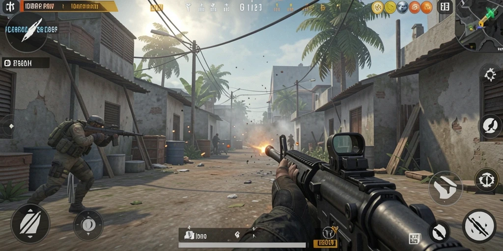 Tangkapan layar dari gameplay menarik <strong>IDRRP</strong> yang penuh aksi.