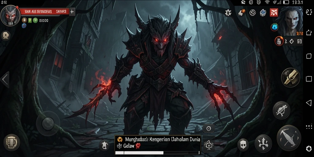Screenshot menampilkan suasana mencekam dalam game SAYAP33.