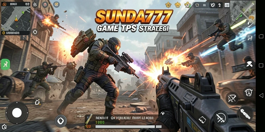 Screenshot gameplay SUNDA777 yang menampilkan aksi seru dalam permainan TPS.