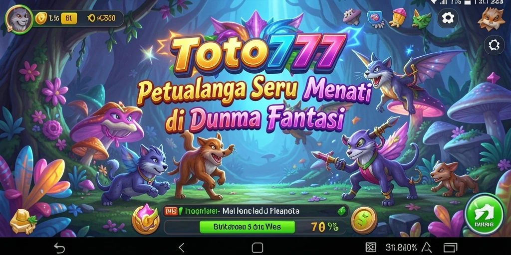 Tampilan gameplay TOTO777 yang menantang di lokasi petualangan.